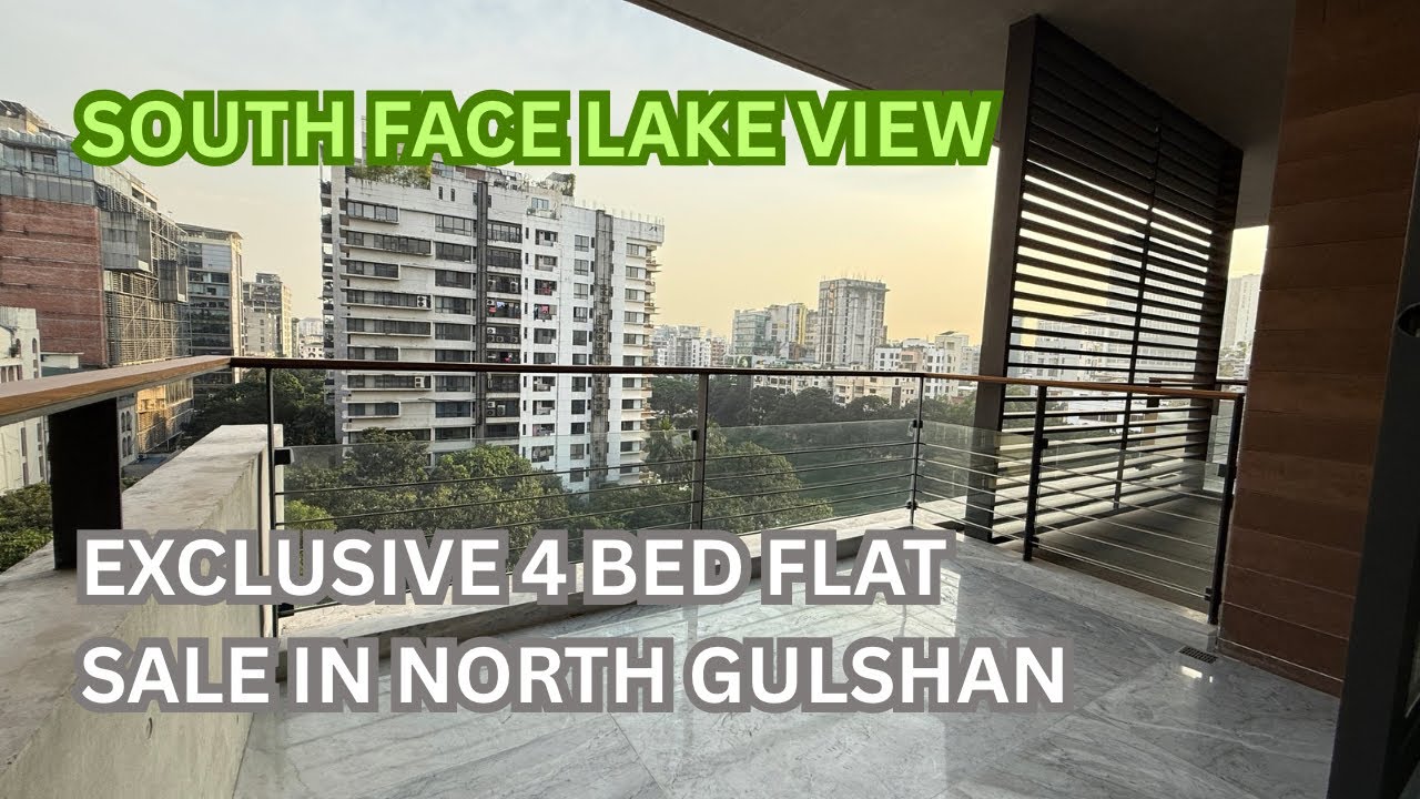 North gulshan Flat sale l 4 bed rooms l নর্থ গুলশানে ৪ বেড রুমের লাক্সারি ফ্ল্যাট বিক্রয়