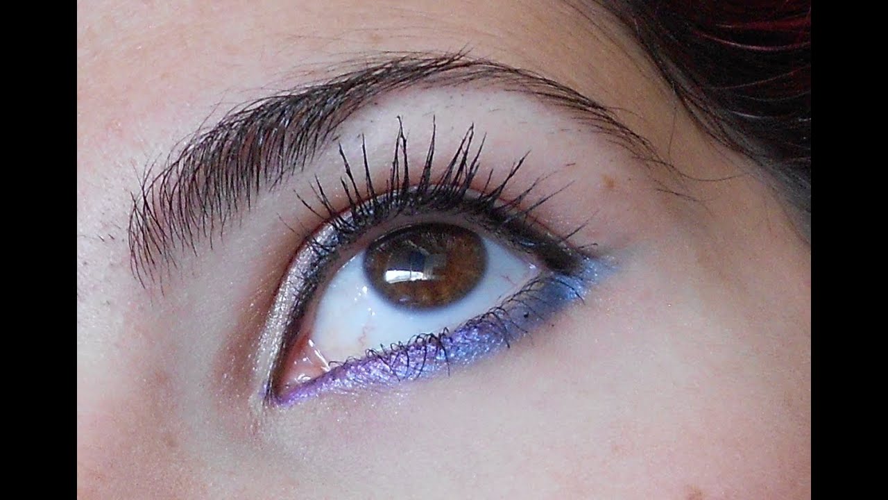 Come applicare l'ombretto o la matita sotto l'occhio senza sbavature Tutorial