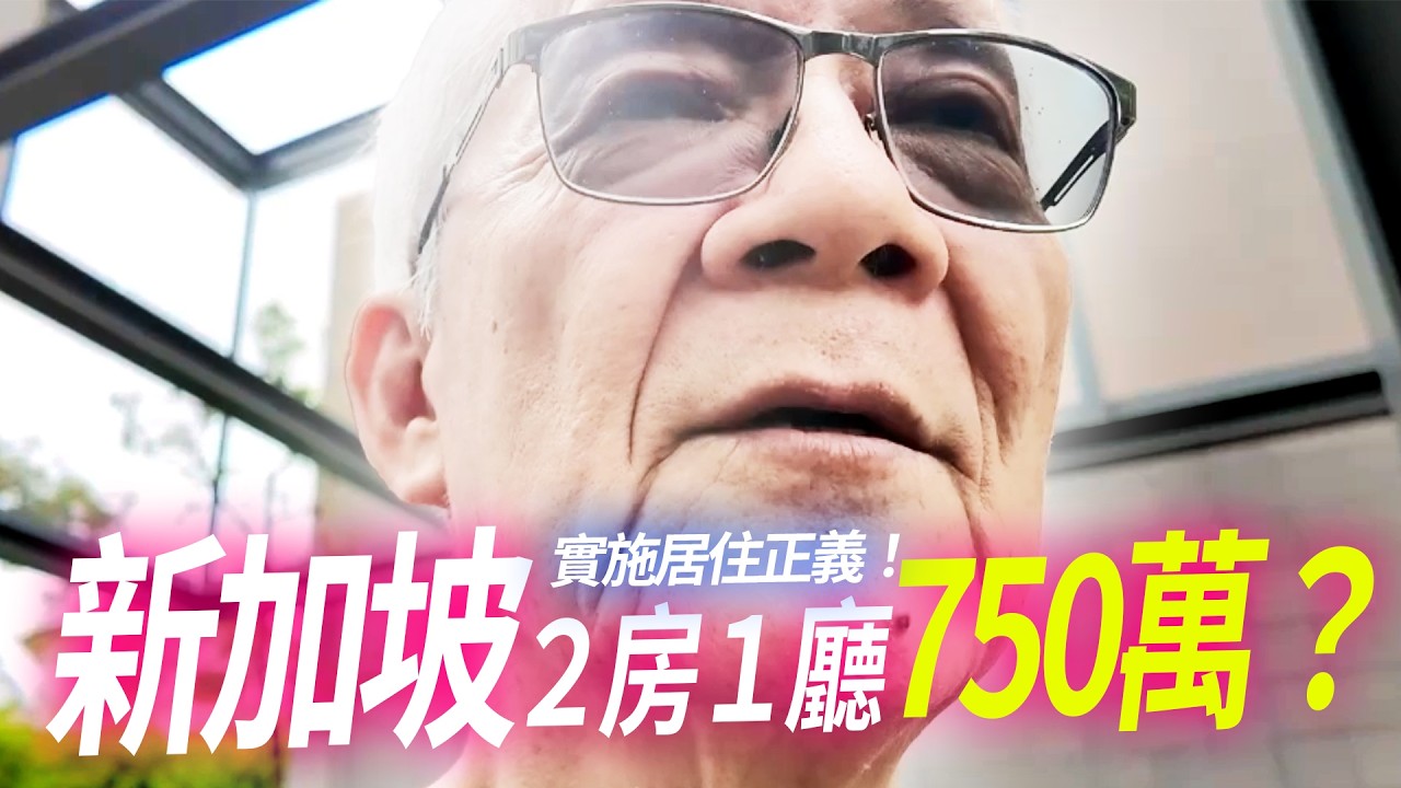 【房價】新加坡2房一廳只要750萬？實施真正的居住正義？ l Mr.永年 李