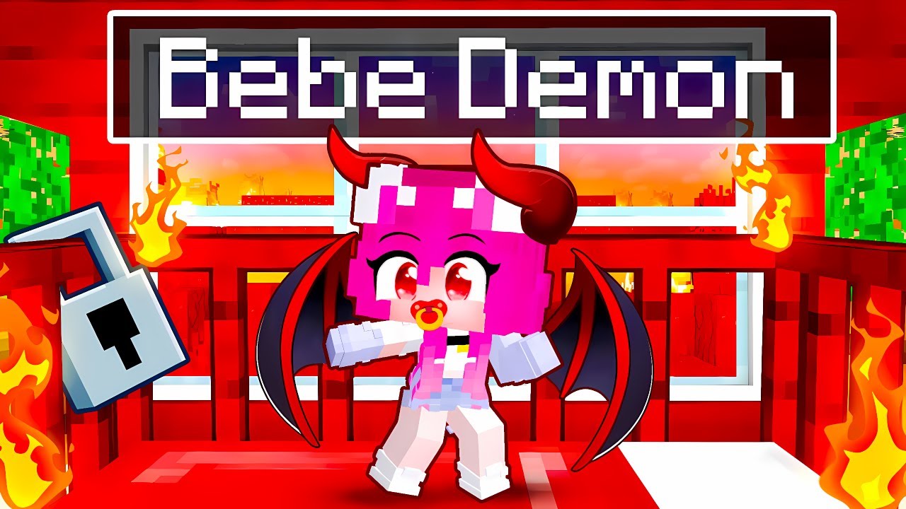 Am DEVENIT un BEBELUS DEMON in Minecraft!