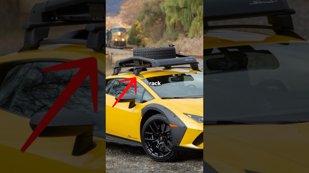 Внедорожный суперкар Lamborghini!