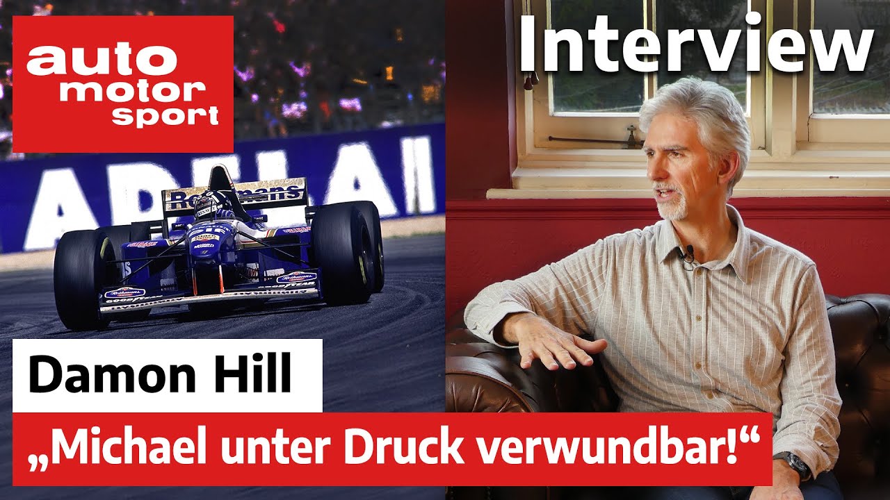 Formel Schmidt Interview mit Damon Hill | auto motor und sport