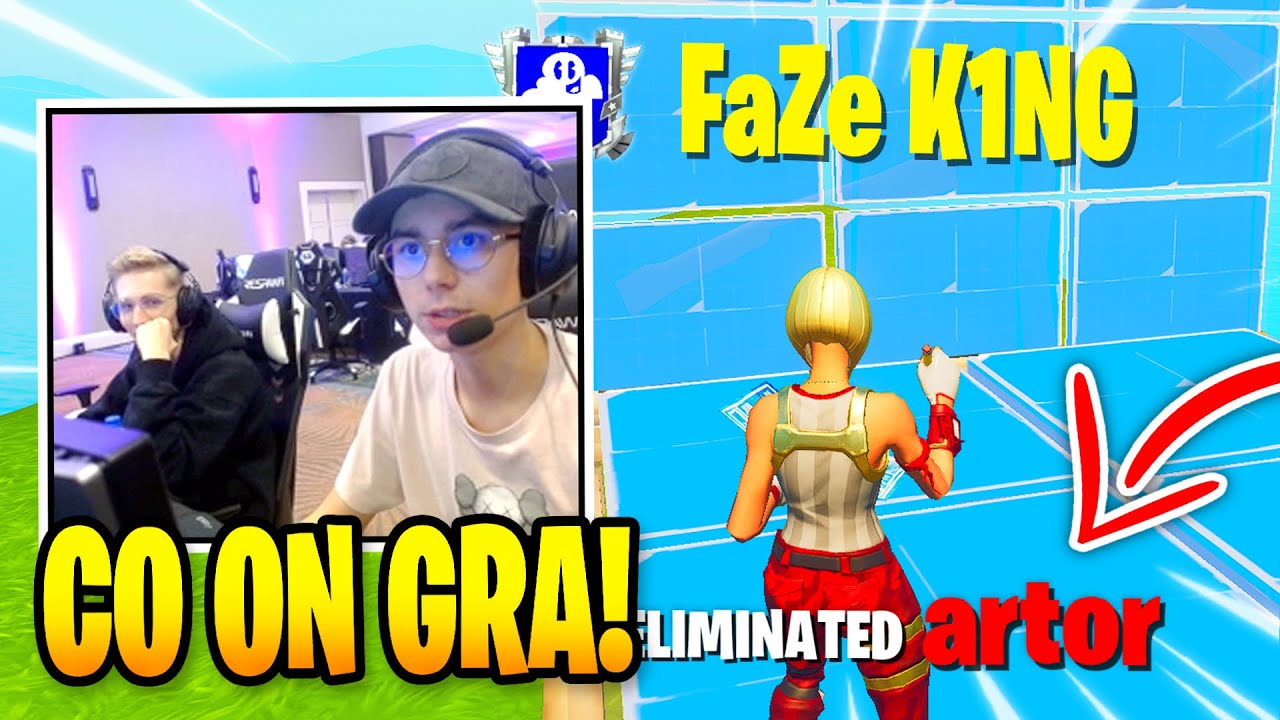 😨 ARTOR I MIKSON ZAGRALI *2vs2* Z FAZE KING NA FNCS INVITATIONAL! ~ KULARZ SZOTY