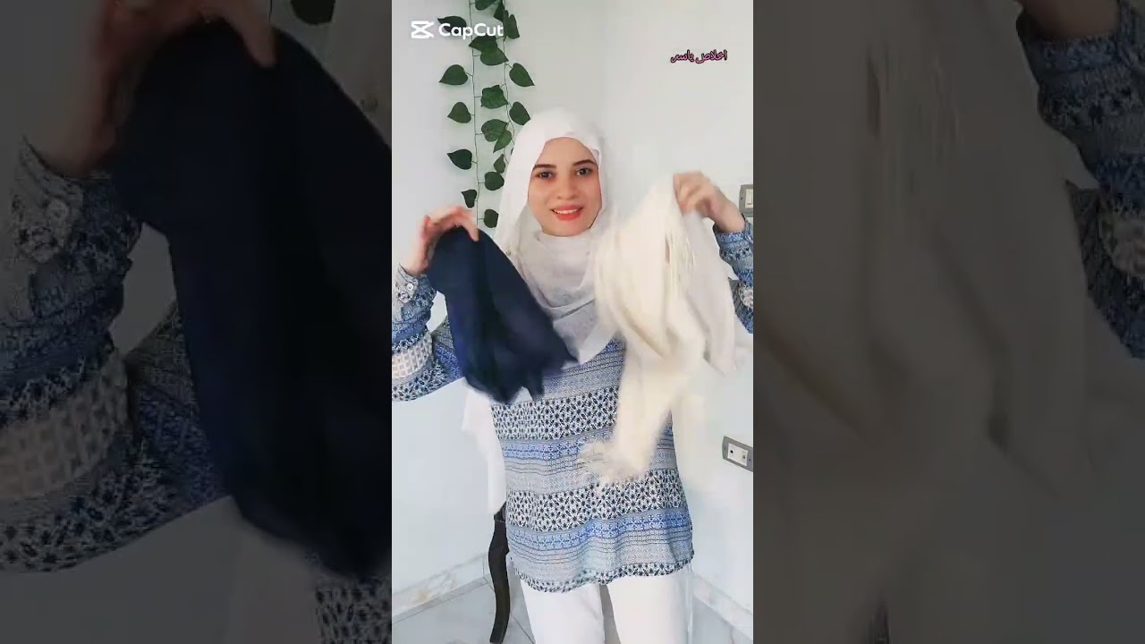 ٤ افكار لطرحه قديمه ستان / عمل بلوزه تنفع سواريه