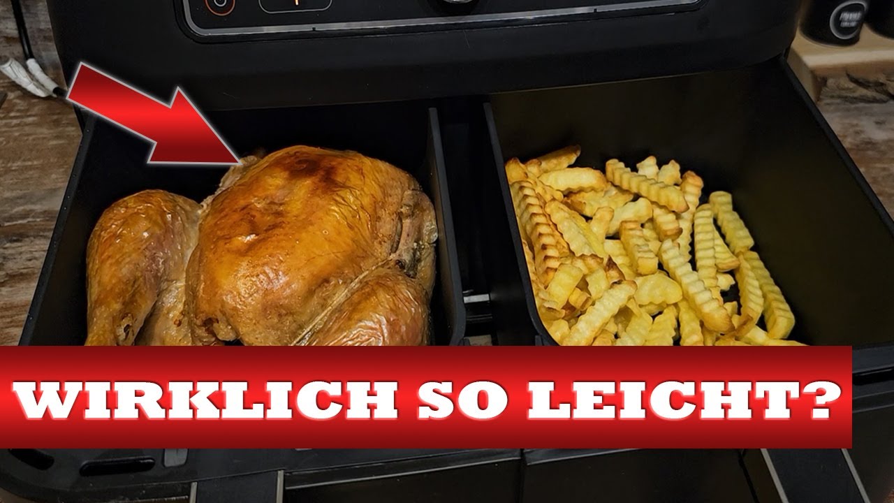 DAMIT h&auml;tte ich nicht gerechtet 🥷 Die NINJA Hei&szlig;luftfritteuse AF400EU hat einige Tricks auf Lager
