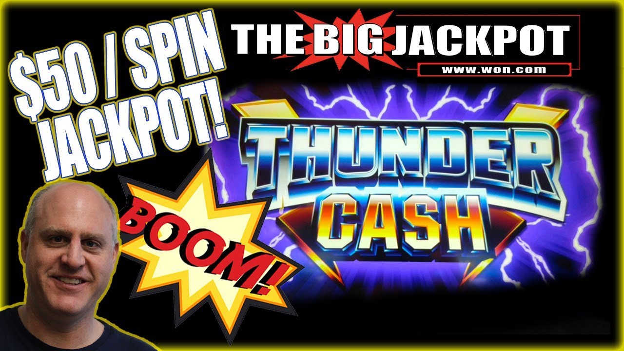 $50 / SPIN 💸THUNDER CASH + 2 BONUS ROUNDS 🌩️ BIG WIN!