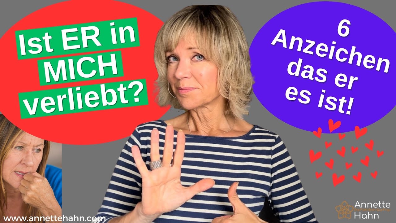 Ist er in mich verliebt?🤔 6 Anzeichen, dass er es ist!💖