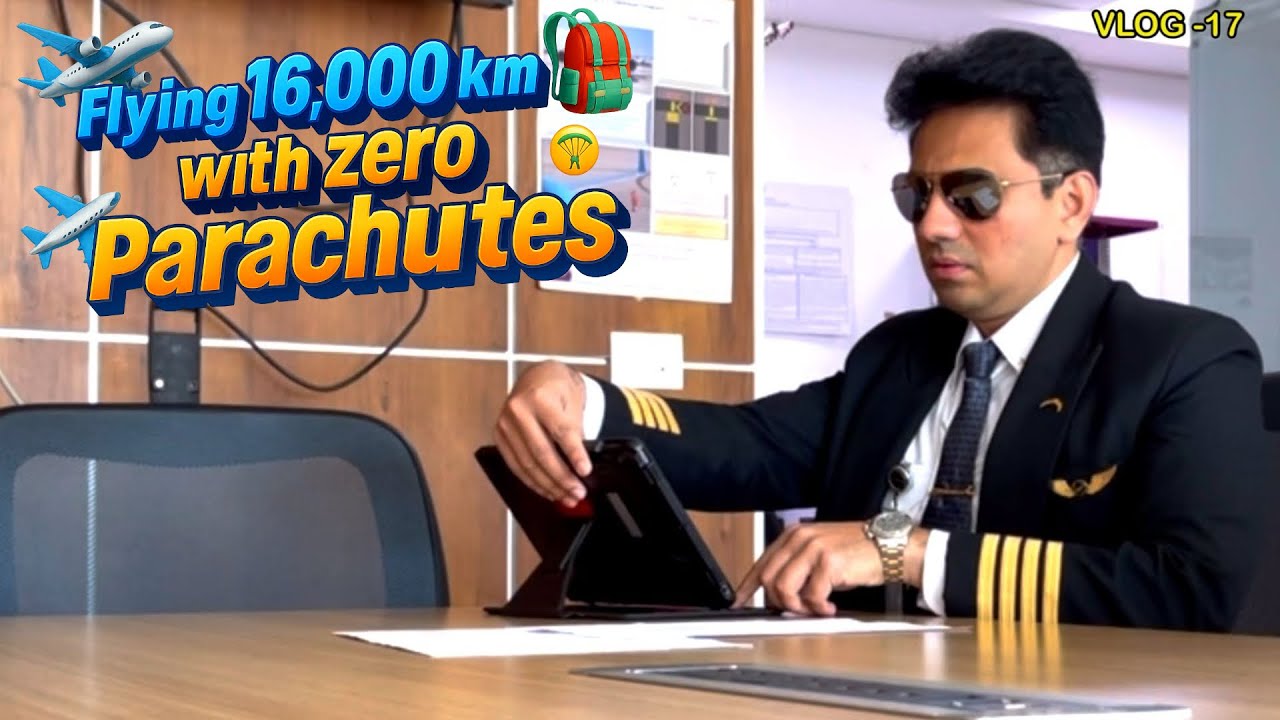 A DAY IN MY LIFE | BENGALURU TO SANFRANCISCO |  #aviation #pilot #safety #parachutes