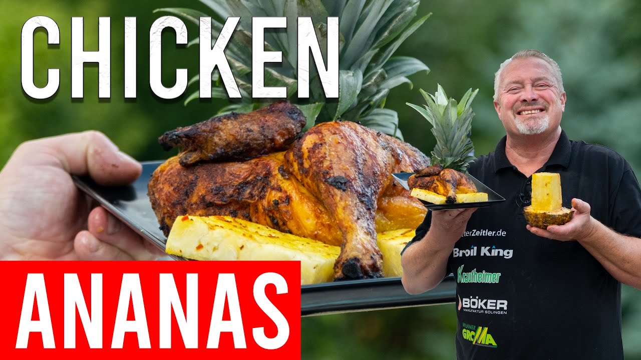 Hähnchen Ananas mit besonderer Technik // Peter Zeitler