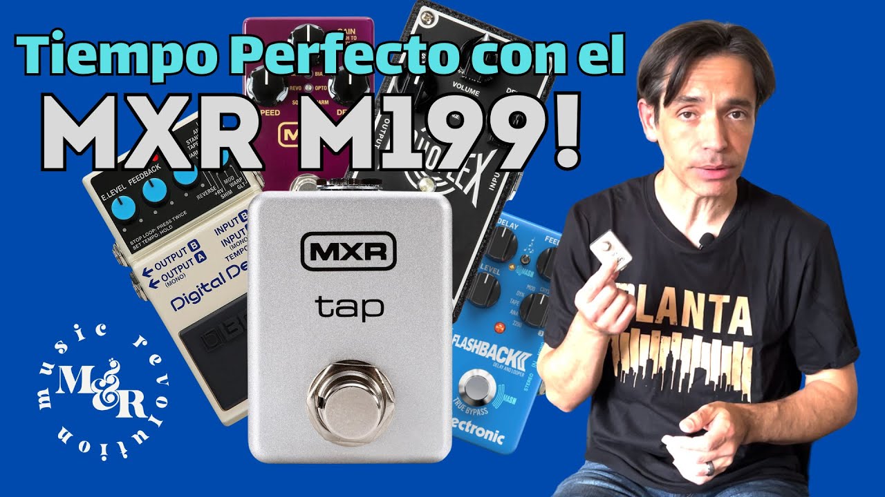 Cómo configurar el MXR M199 Tap Tempo Switch para controlar el tiempo de tus pedales de Delay!