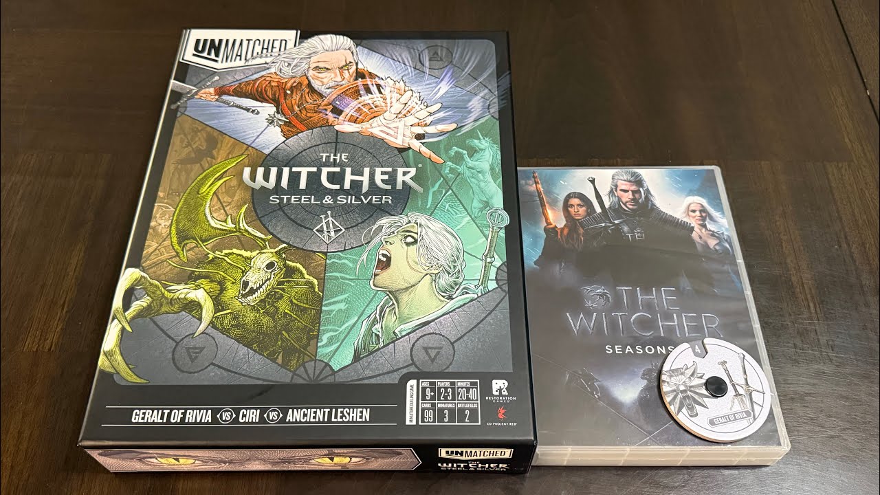 Unmatched: The Witcher &mdash; Steel & Silver (Restoration) &mdash; Распаковка и первые впечатления от сезона 4+