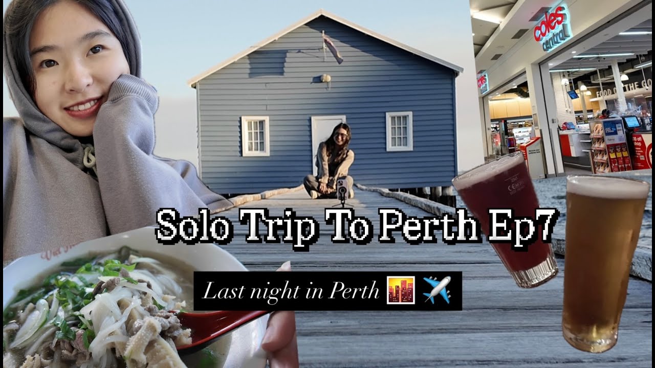 西澳獨旅 Solo Trip to Perth Ep7 在伯斯最後一晚竟然被搭訕！西澳博物館值得去嗎？藍屋沿海散步被大鳥追殺嚇到拔腿狂奔！伯斯機場有什麼？