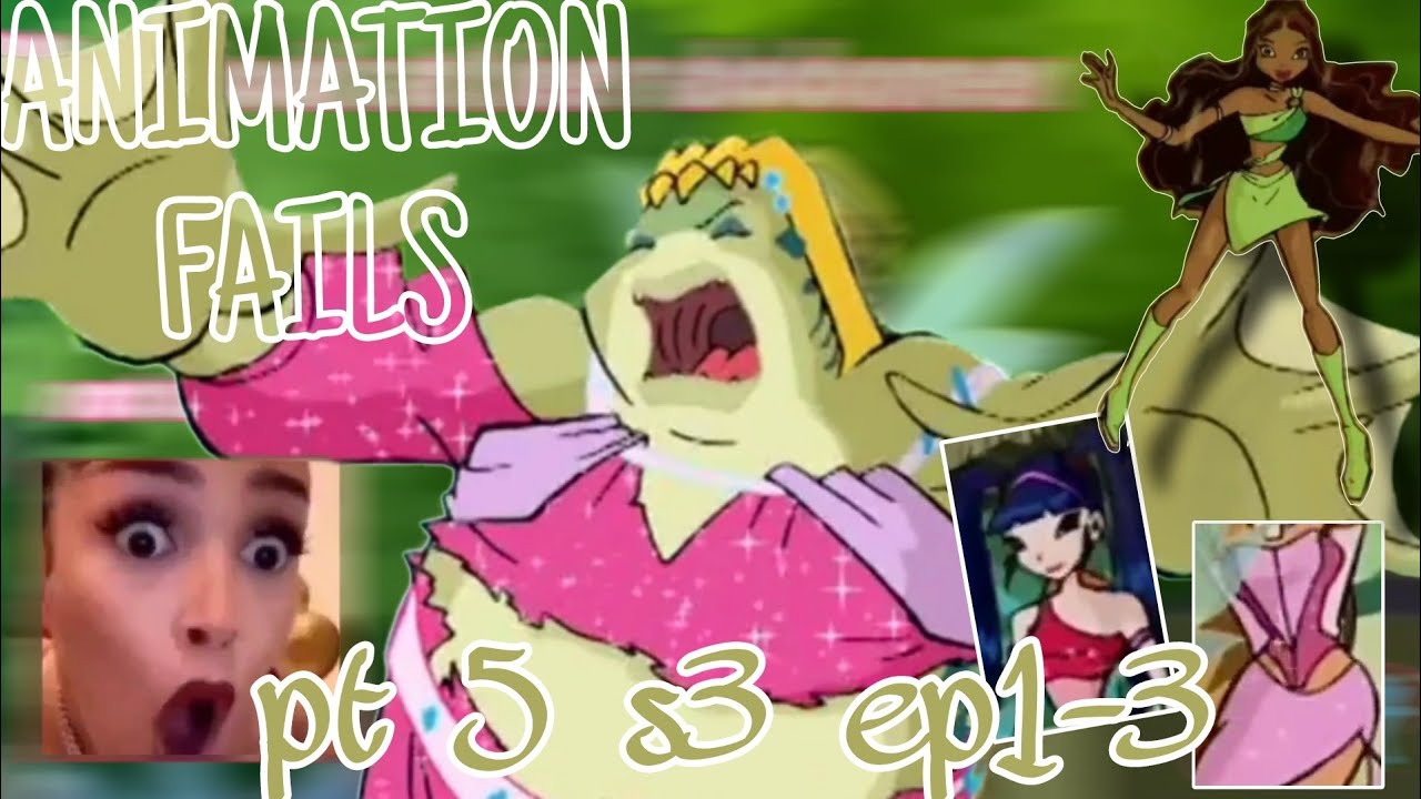 Winx Club - Animation fails from season 3, part 6 (ft floptok)