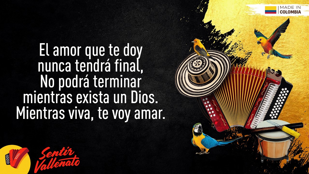 El Amor Que Te Doy, El Combo De Las Estrellas, Video Letra - Sentir Vallenato