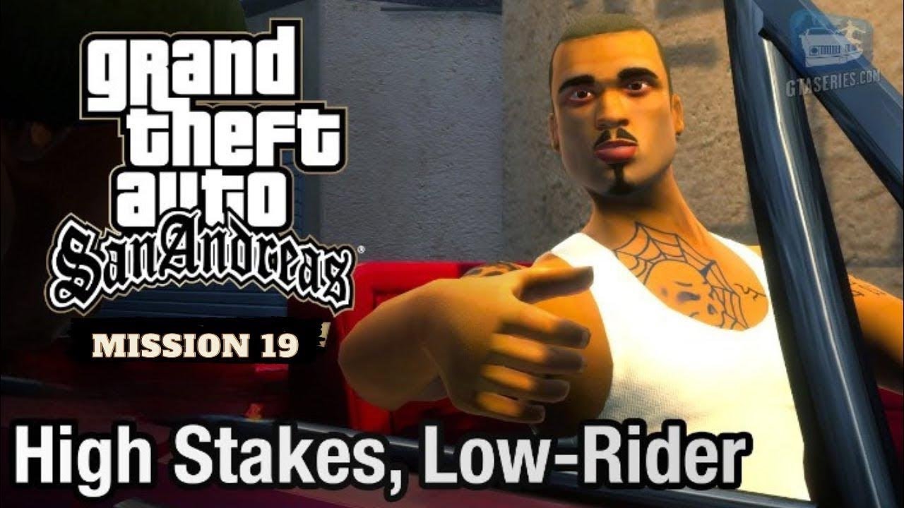 GTA San Andreas 🚀 | Mission #19 | High Stakes, Low-Rider | (HD)🚀