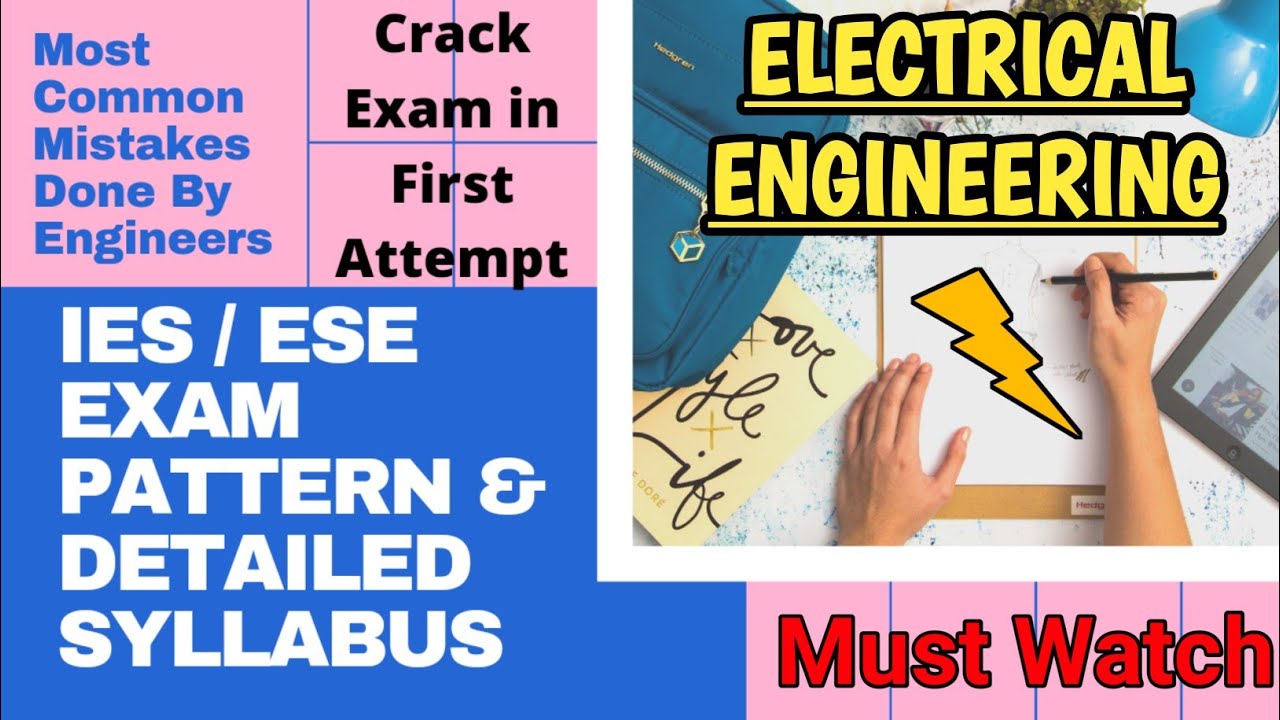 UPSC IES/ESE 2021 Official Syllabus For Electrical Engineering|IES Exam Pattern|Subjectwise Detailed