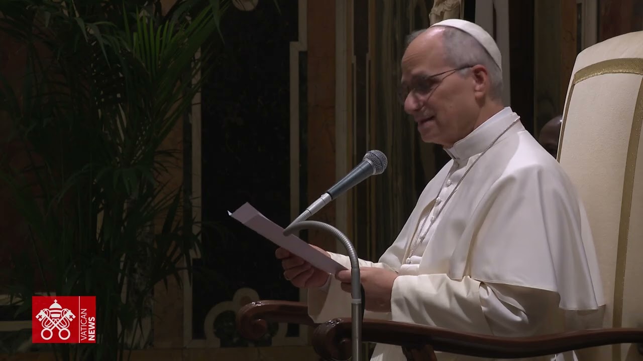 Audiencia a los Caballeros de la Compañía Roma San Pietro