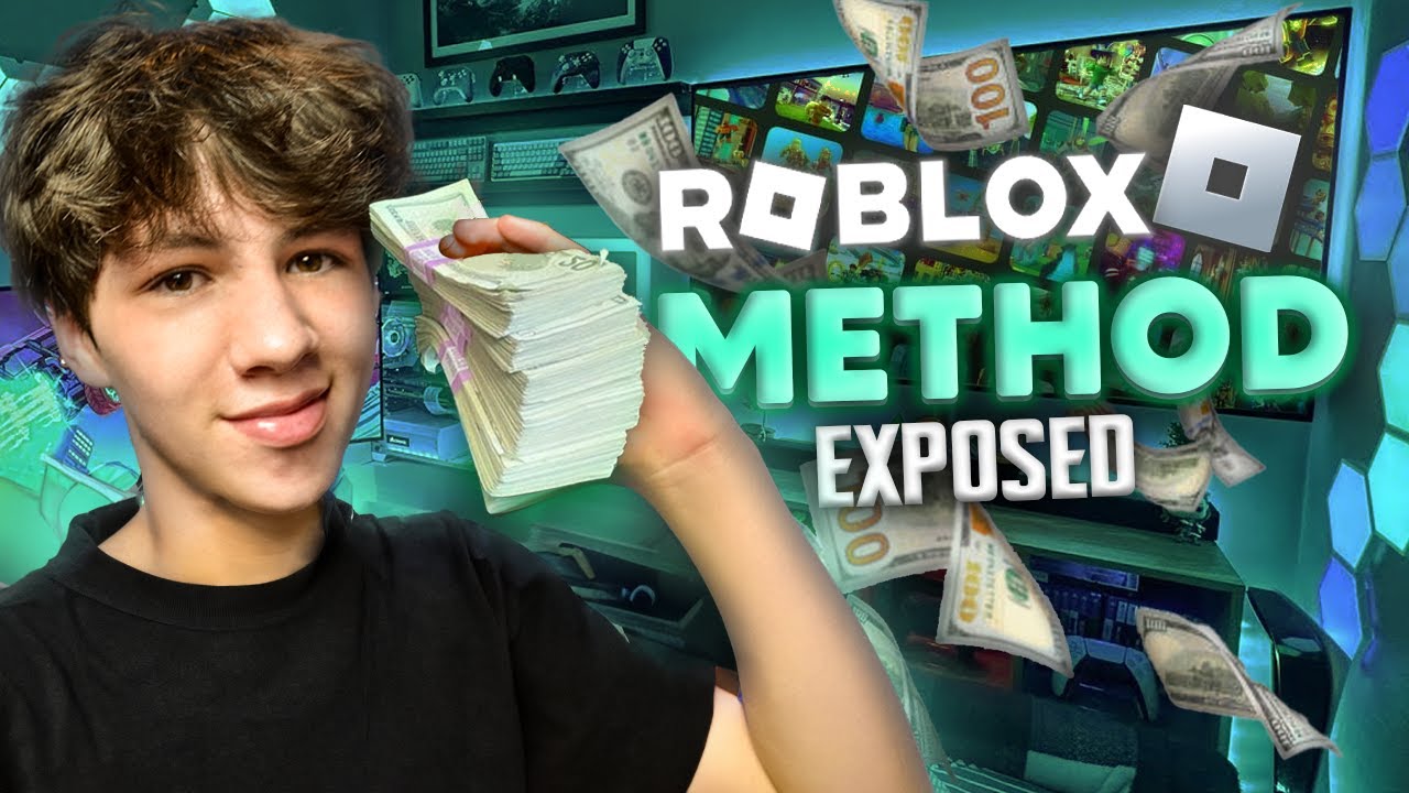 Как я зарабатываю 28 долларов в час, публикуя видео Roblox на YouTube (метод Roblox)