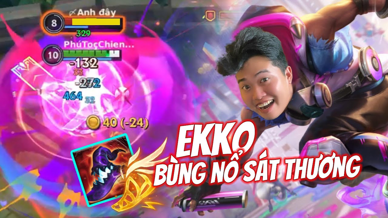 Ekko Tốc Chiến Bùng Nổ Dame Với Sờ Kin Bùng Nổ Đa Sắc - Phú Tốc Chiến