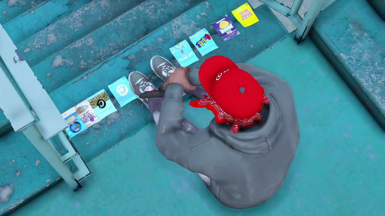 GTA 5 GANG LIFE - SELLING STR8T ZAZA - #4