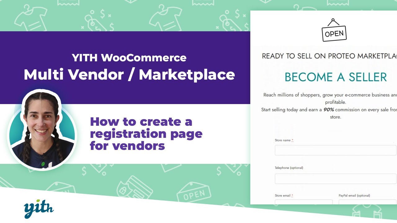 How to create a registration page for vendors - YITH Multi Vendor / Marketplace