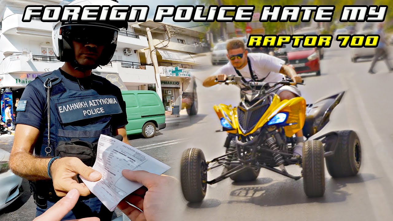 ПОЛИЦИЯ ПЫТАЕТСЯ ЗАБРАТЬ МОЙ RAPTOR 700 *ЭТАП 3*