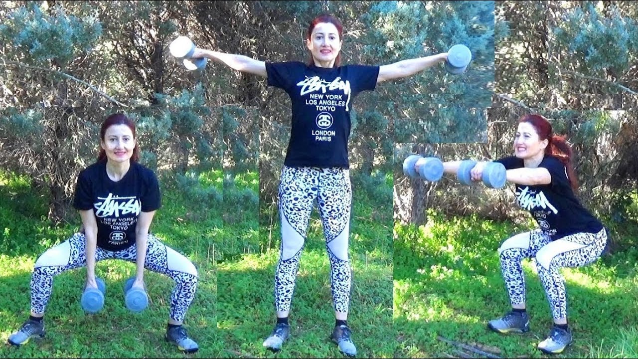 Tonificar todo el cuerpo con pesas para principiantes - 10 minutos