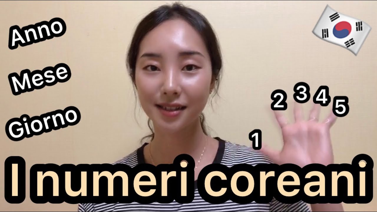 LEZIONE 11. NUMERI SINO E DATE/IMPARARE IL COREANO CON JEONGYEON