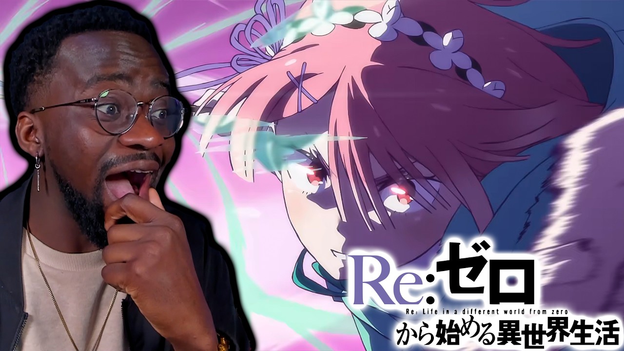 О боже, пик уже почти здесь!! | Реакция на заставку 4 сезона ReZero
