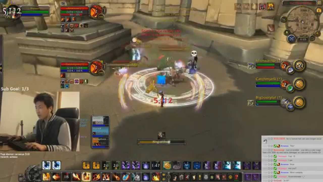 2400 Fire Mage 3v3 WoD