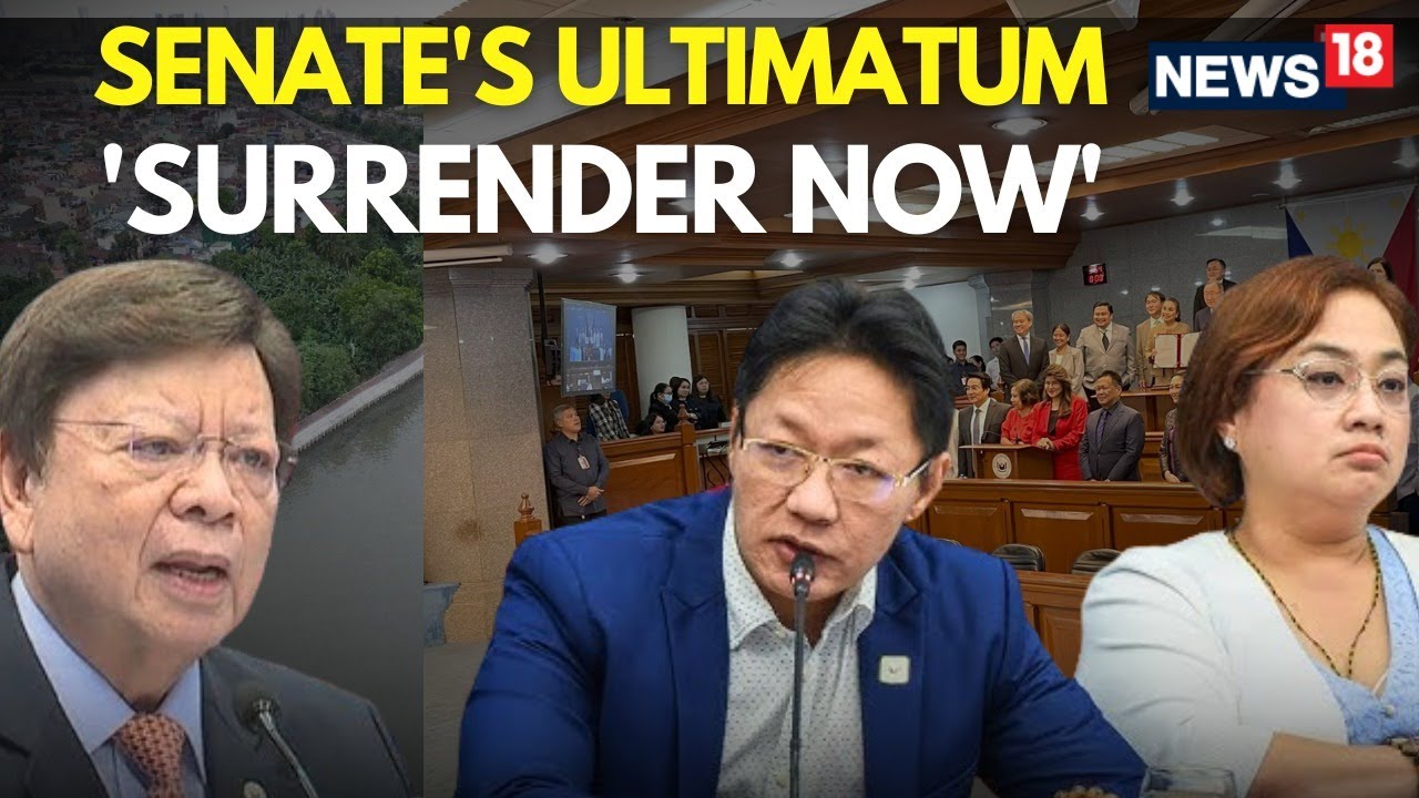 Philippines Massive Flood Corruption Hearing Live | Philippines Senate: Blue Ribbon Committee Probe