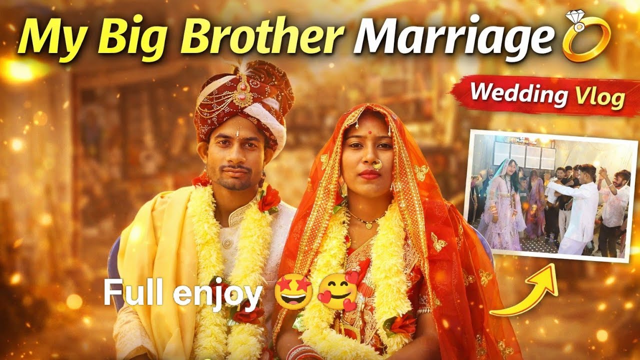 My Big Brother Marriage 💍 Full Enjoy 😍🔥 | Wedding Vlog @Mohitvlogs02-u1p dance