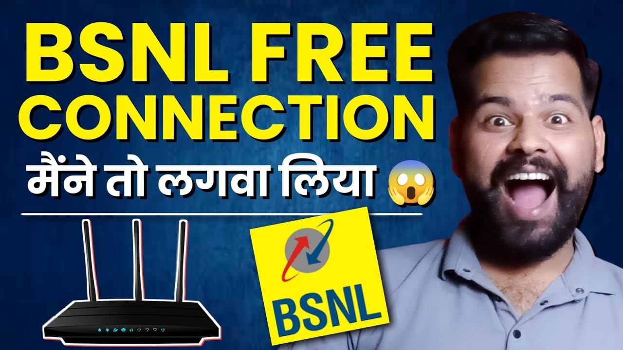 BSNL Broadband Connection Step By Step Process Live 2024 || BSNL Broadband At Home 2024 #ftth #bsnl