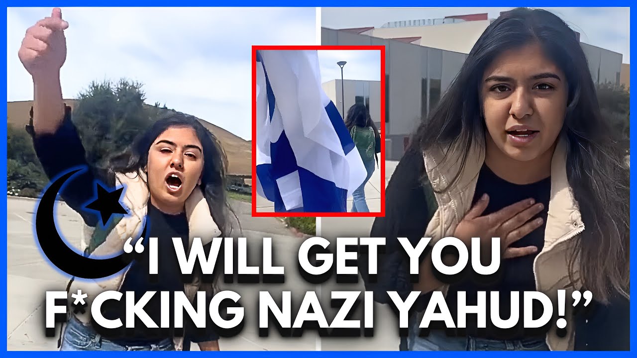 Palestinian Islamist Spots Jewish Girls On Campus, What Unfolds Is Beyond SHOCKING!