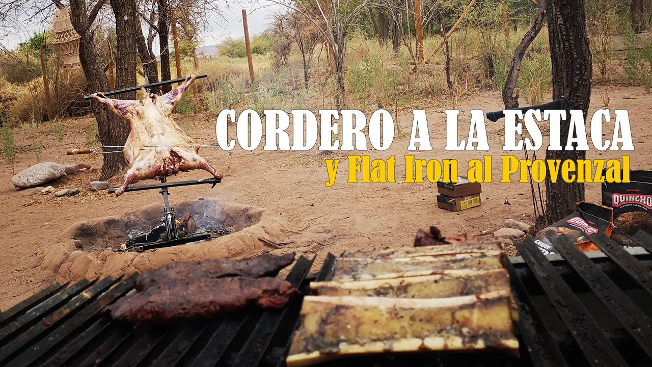 Cordero a la Estaca , Flat Iron al Provenzal y tuetanos a la parrilla | PRIMER CORTE