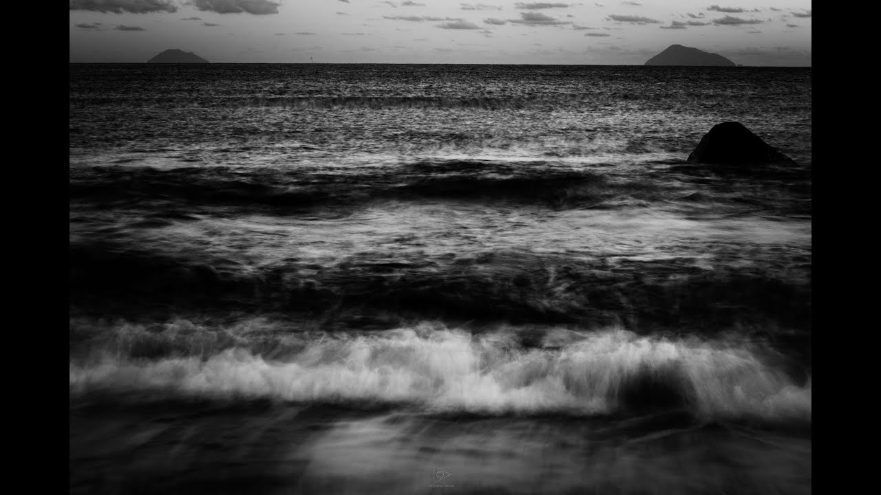 Il mare in Bianco e Nero in RawTherapee