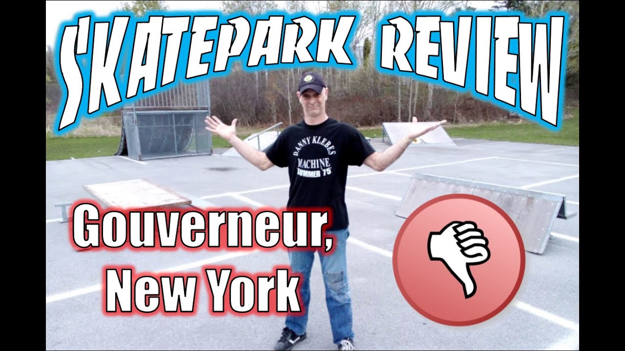 2023 Review of the skatepark in Gouverneur, NY, St. Lawrence County, 13642