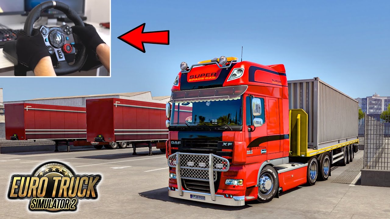 Driving from Romania to Bulgaria | Euro Truck Simulator 2 | Logitech G29 | 4K Gameplay