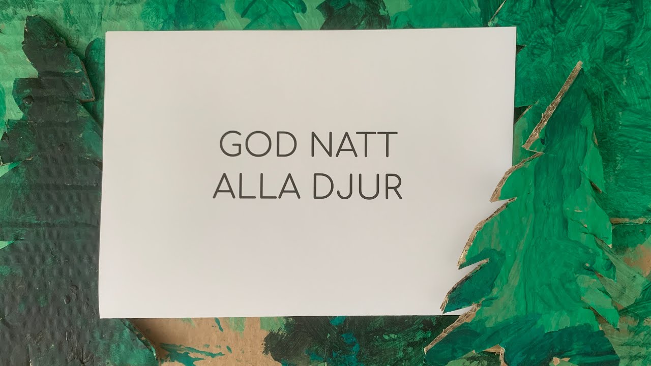 Godnatt alla djur - En film av Alléskolans individuella program