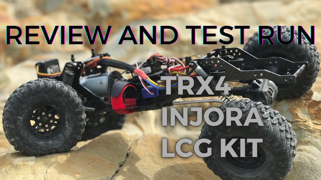 Injora Trx4 chassis kit test tun