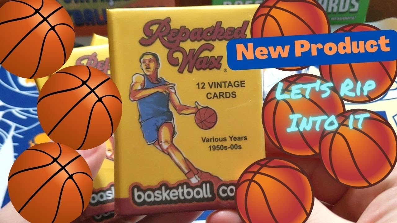 Repacked Wax Basketball Cards - 1950s to today