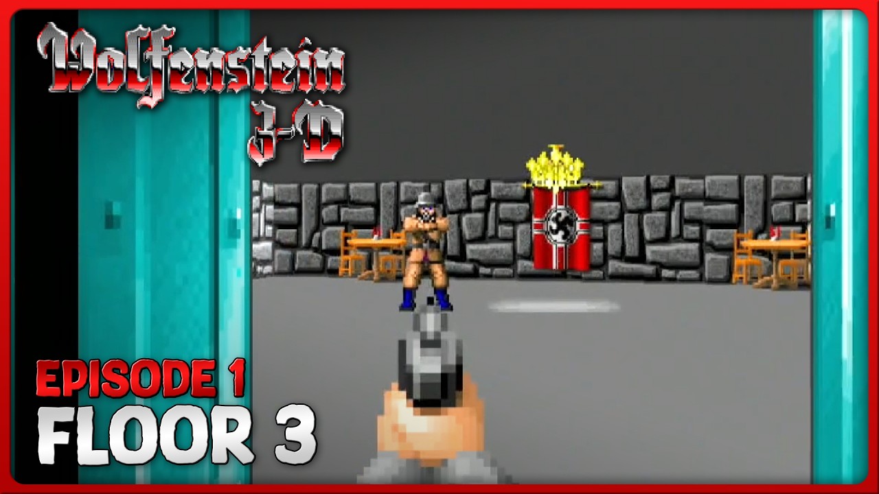 Wolfenstein 3D (PS3) - TTG 1 - Episode 1 - Floor 3