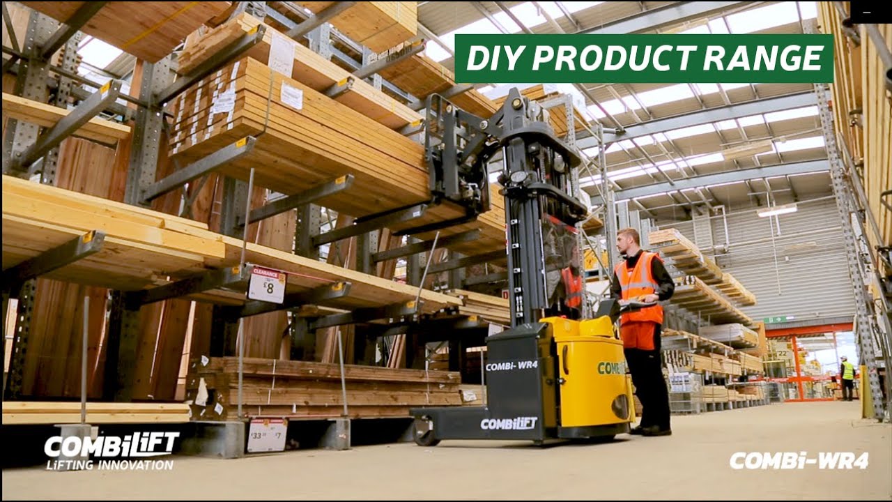 Combilift DIY Product Range - increase your storage capabilities by 50% in DIY with COMBILIFT