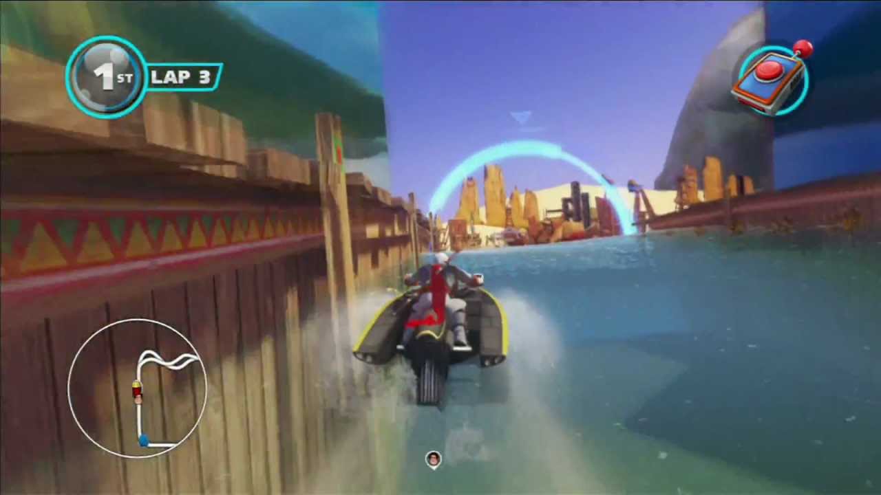 Sonic & All Stars Racing Transformed: Samba Studios (Xbox Live Match) [1080 HD]