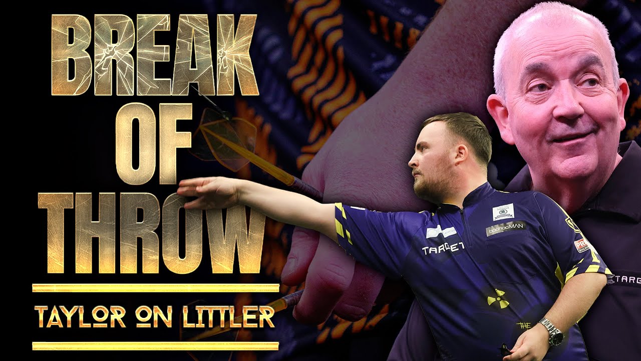 PHIL TAYLOR BREAKS DOWN THE THROW OF LUKE LITTLER! 🔥 - Break Of Throw: Luke Littler