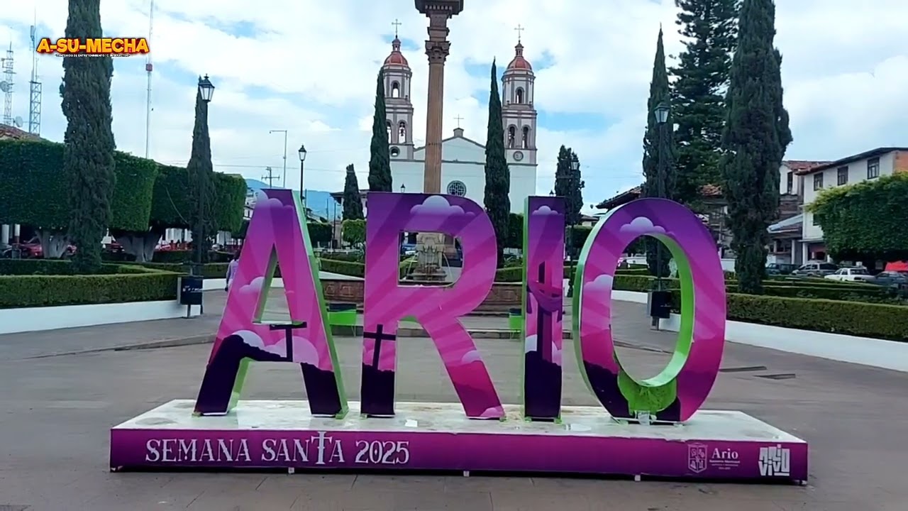 Visitamos al pueblo de Ario De Rosales 😍
