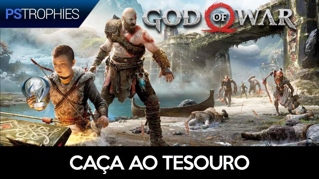God of War - Localização de todos os tesouros - Troféu 🏆Caça ao Tesouro