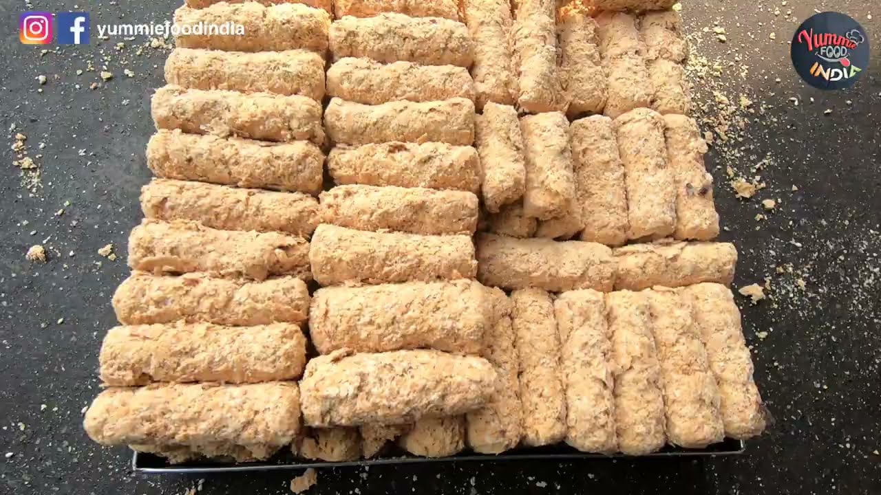 Full Making of Murena Gajak | खस्ता गजक को ऐसे बनाया जाता है | Ghaziabad Street Food