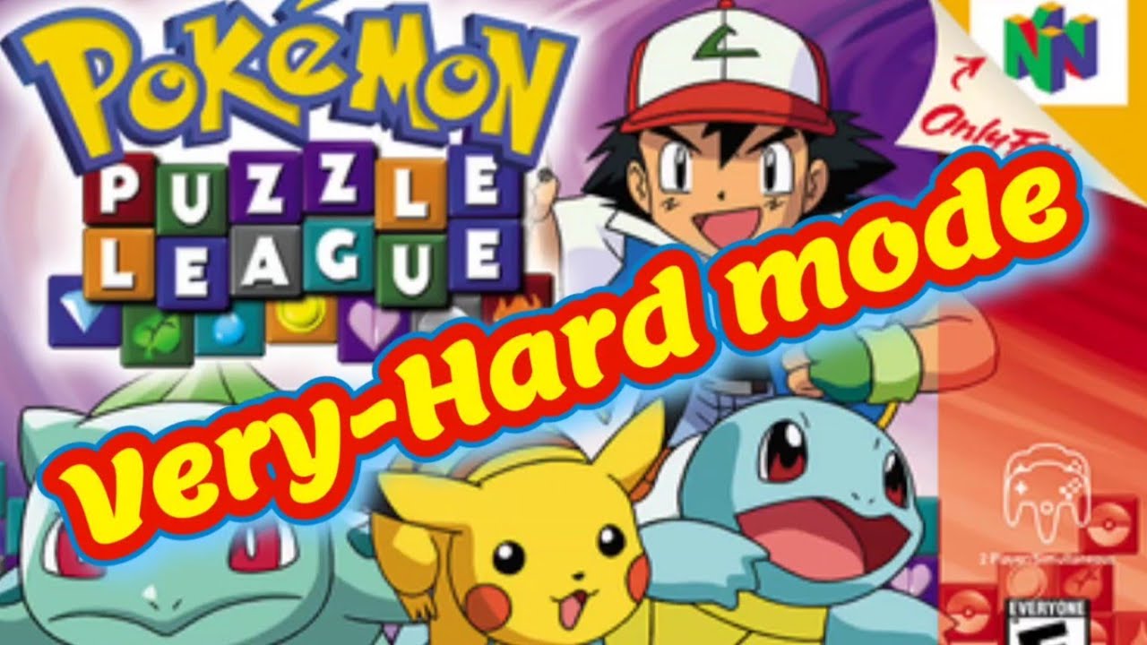 N64 Classics - Pokemon Puzzle League | Complete Very - Hard mode