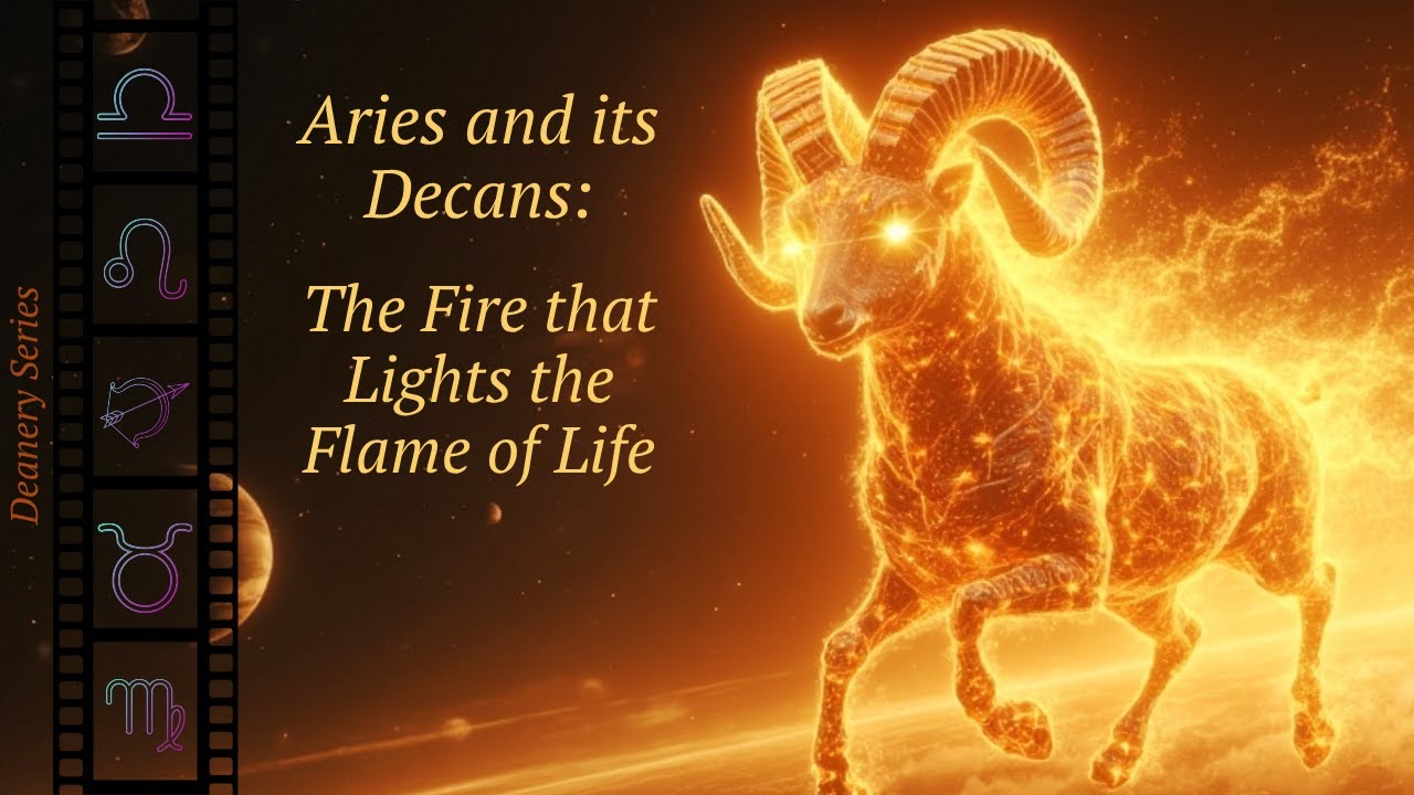 Aries and its Decans - The spark that starts battles.